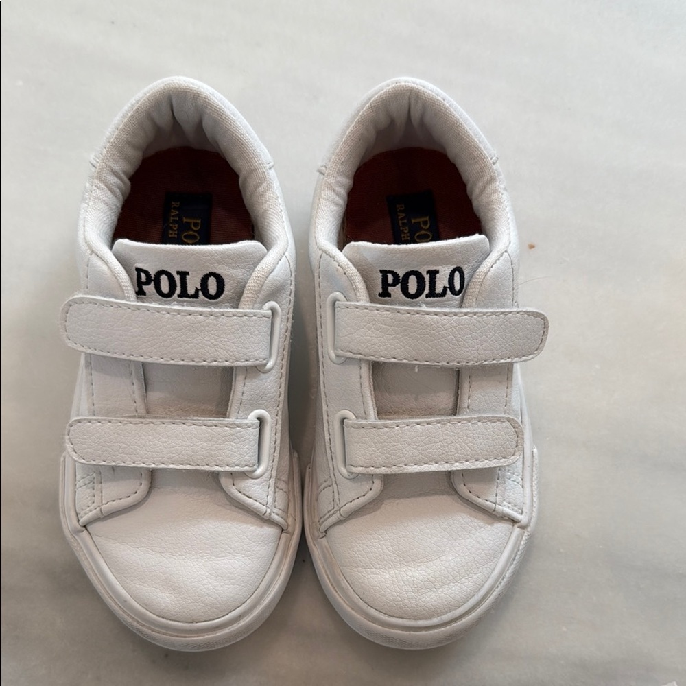 Polo by Ralph Lauren Kids White Sneakers